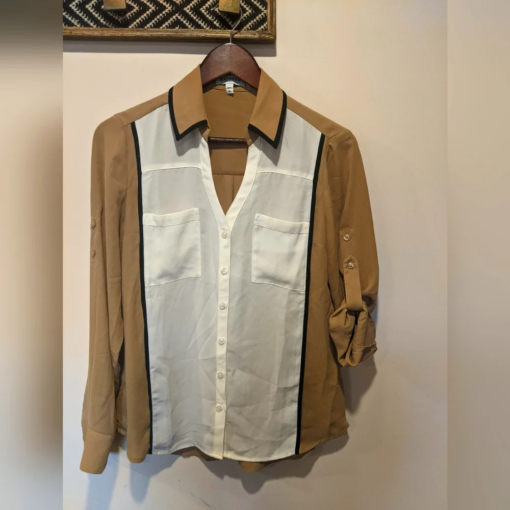 Express button down blouse size small - Picture 1 of 5